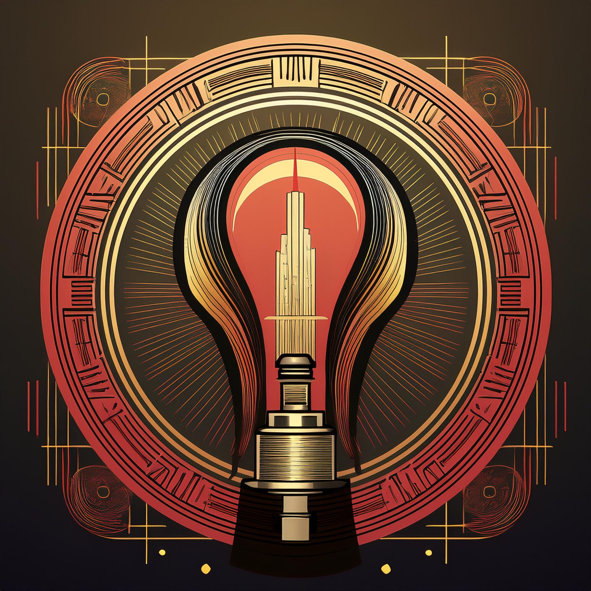 Firefly business insights, art deco 96410